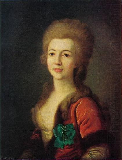 Portrait of Catherine Vorontsova, Dimitri Levitzky